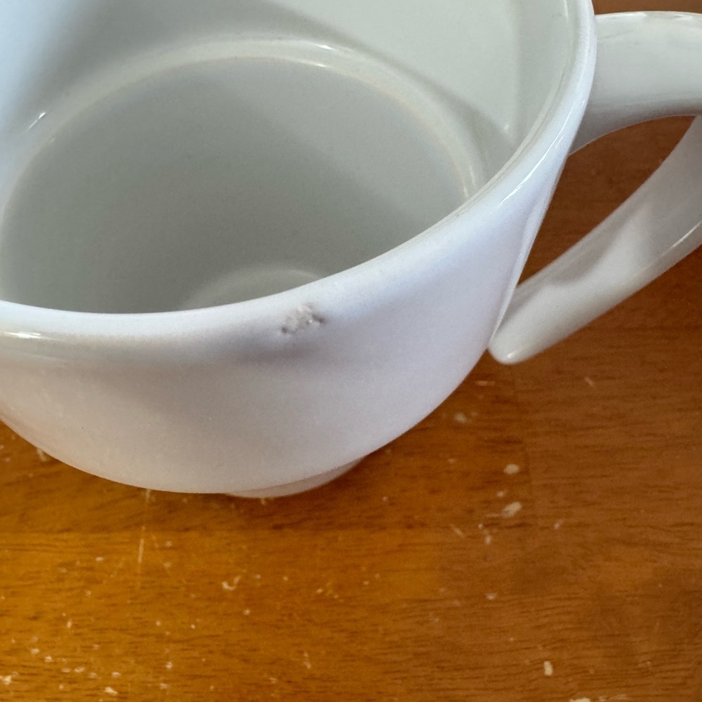 White Stackable Mugs Set - Picture 7 of 7